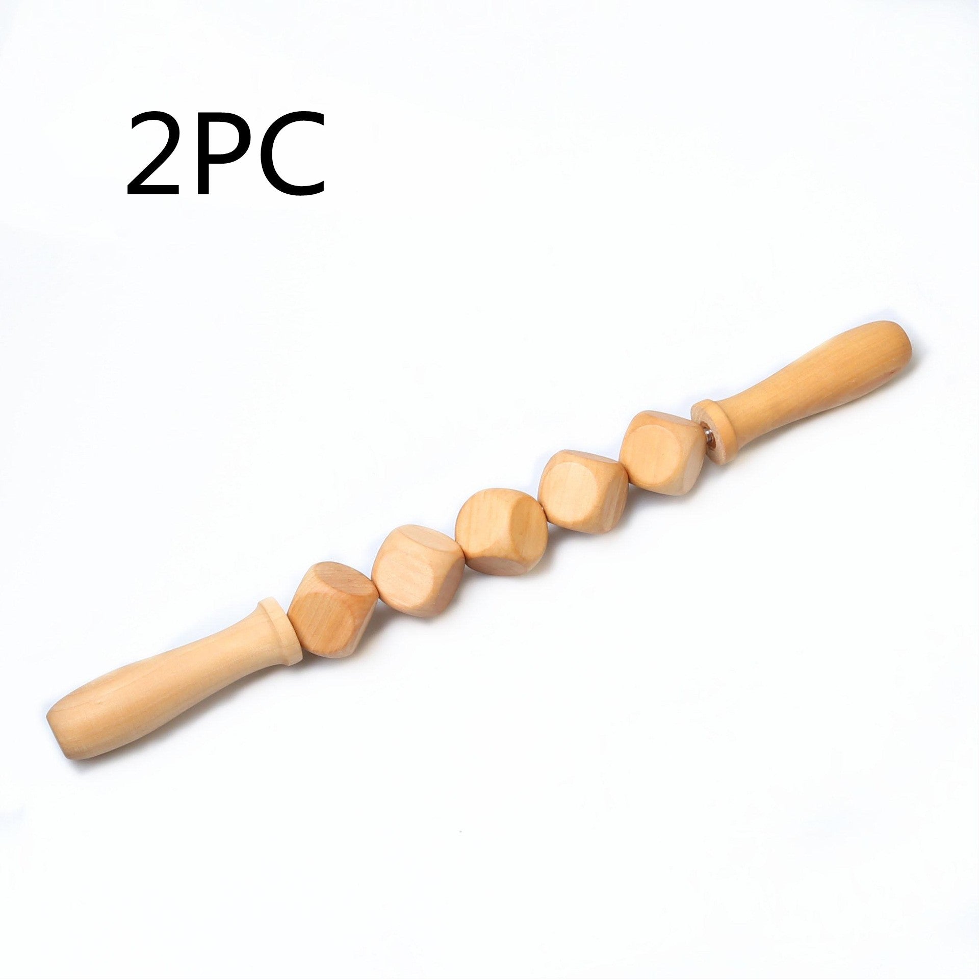 3pcs Wooden Anti-Cellulite Massage Tool Hand Roller
