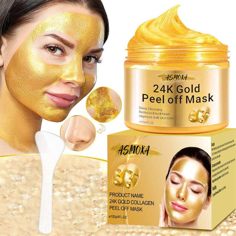 24K Gold Tearing Mask Blackhead Suction