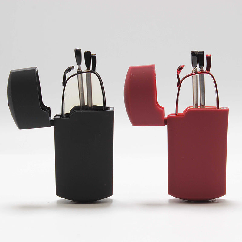 Folding reading glasses