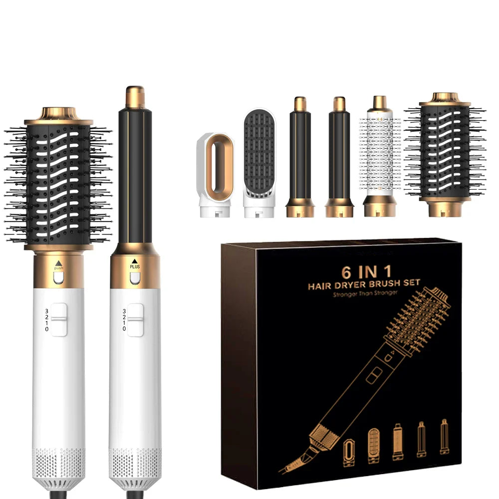 6 in 1 Hair Dryer Comb Brush