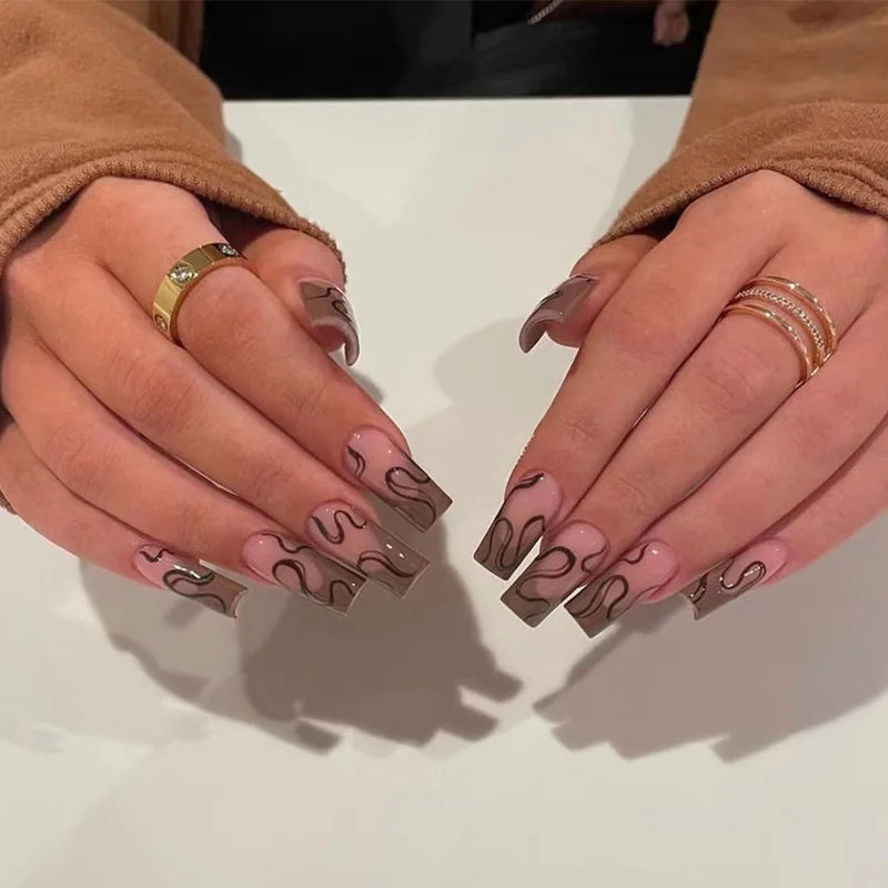 Press-On Nail Art Set