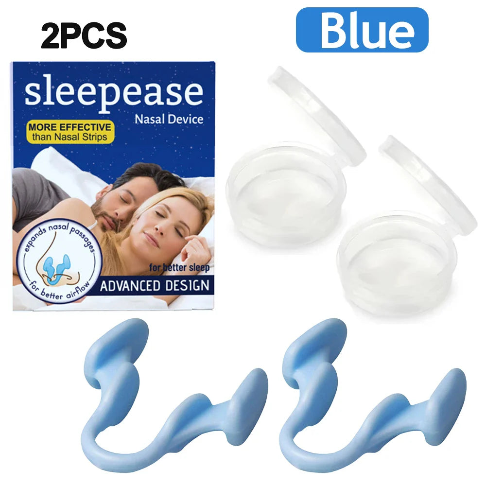 Silicone Nose Clip Anti Snoring Aid 1-2 Pcs