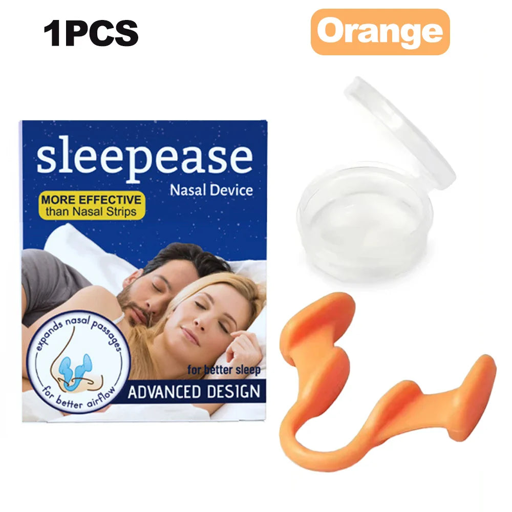 Silicone Nose Clip Anti Snoring Aid 1-2 Pcs
