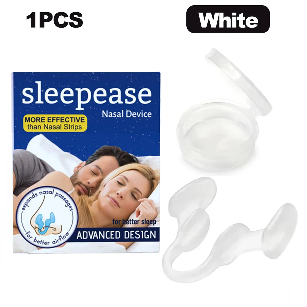 Silicone Nose Clip Anti Snoring Aid 1-2 Pcs