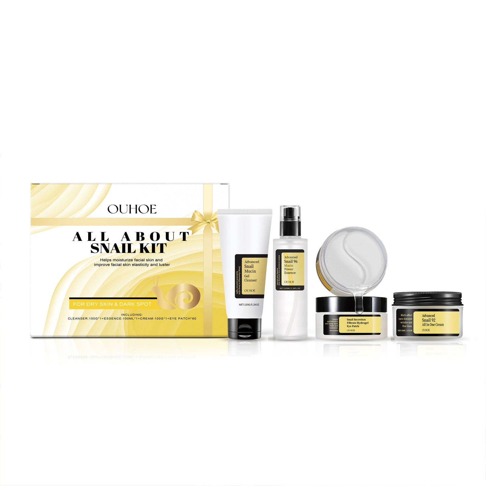 Snail Facial Care Gift Box Nourishing Repair